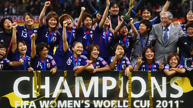 Japan celebrate_womens_World_Cup_victory_2011