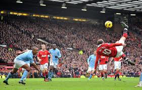 Rooney overhead kick vs Man City