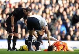 Hugo Lloris down