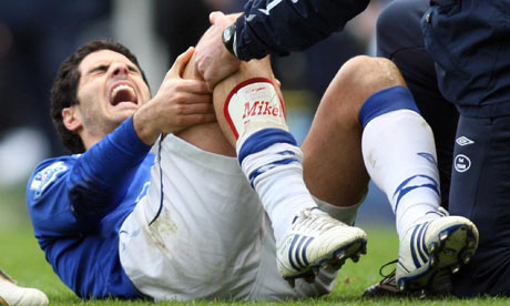 football leg injuries