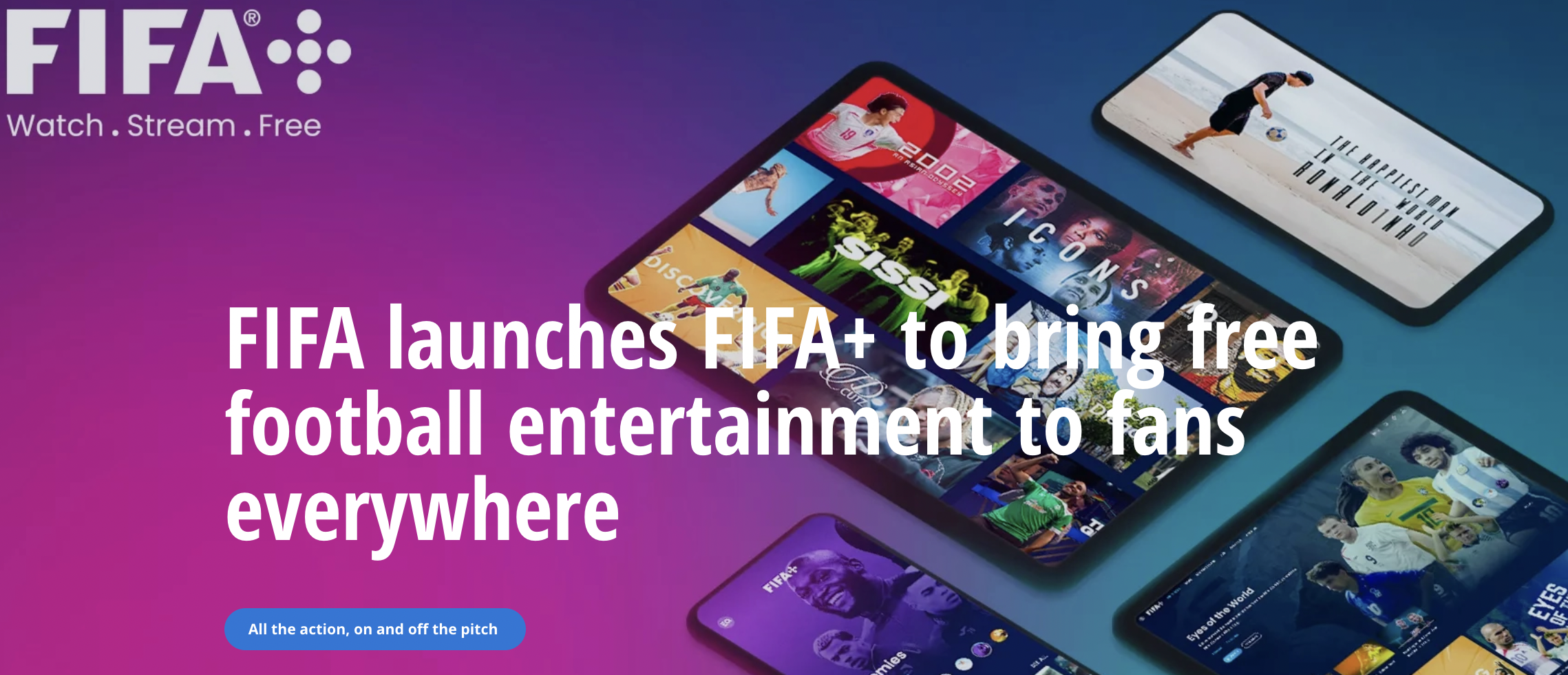 FIFA launches new digital streaming service for documentaries and