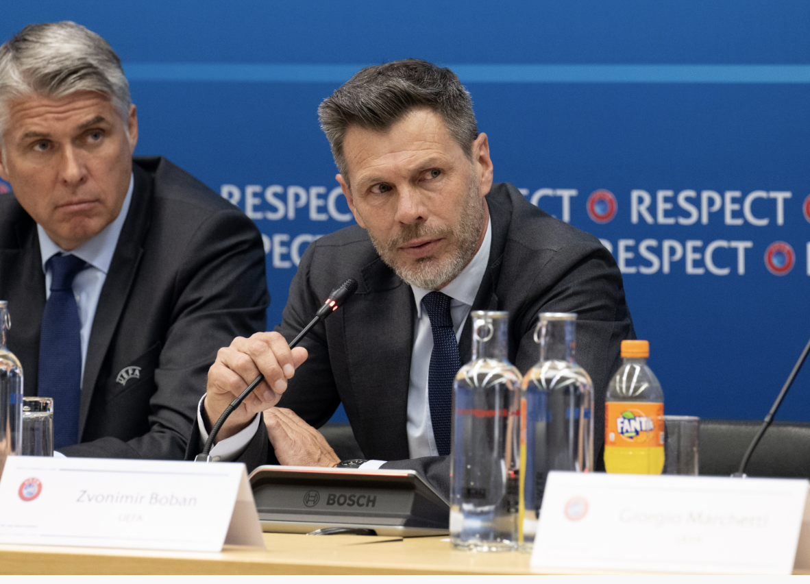 Футбольна рада УЄФА ознайомилася з правилами під час першого засідання в Ньоні
