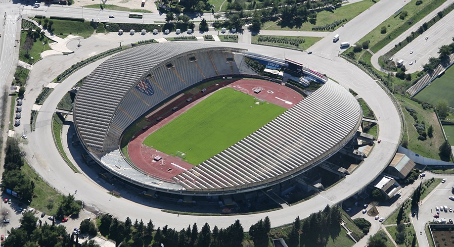 Split Croatia October 1 2023 Stadium Stock Photo 2369285435
