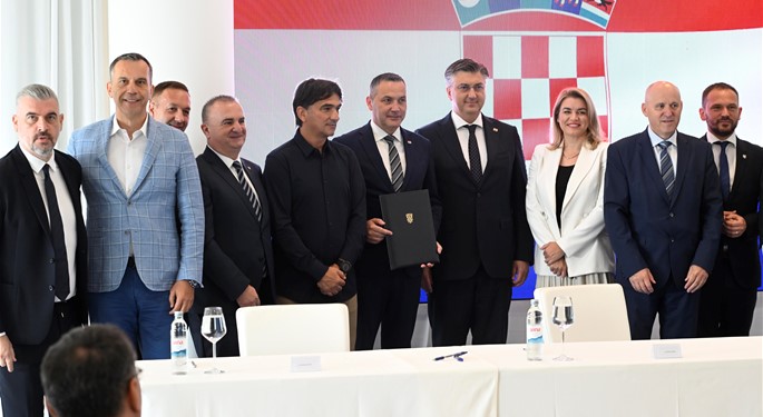 克罗地亚足协接受土地捐赠建设国家队训练中心