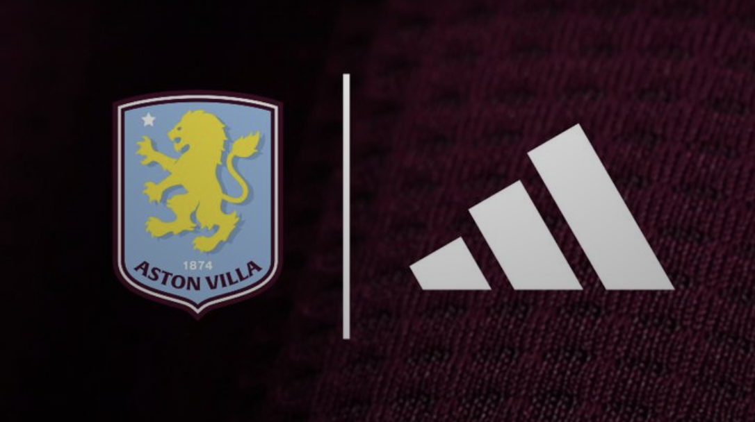 Aston Villa confirma a Adidas para un nuevo acuerdo de equipación plurianual a partir de la próxima temporada