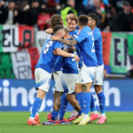 Italy overcome fast starting Albania to open title defence